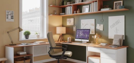 Créer un coin bureau fonctionnel et esthétique dans un petit espace